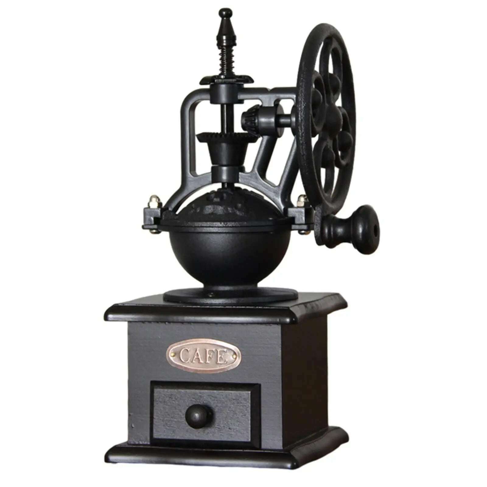 KIMLUD, Vintage Hand Crank Coffee Grinders Portable Multipurpose Durable Coffee Bean Mill Grinding for Camping Kitchen Home Cafe Picnic, KIMLUD Womens Clothes