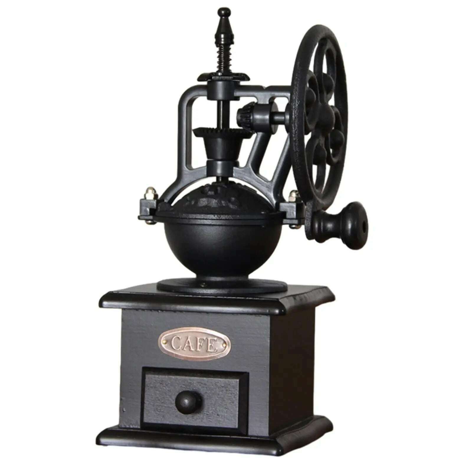 KIMLUD, Vintage Hand Crank Coffee Grinders Portable Multipurpose Durable Coffee Bean Mill Grinding for Camping Kitchen Home Cafe Picnic, KIMLUD Womens Clothes