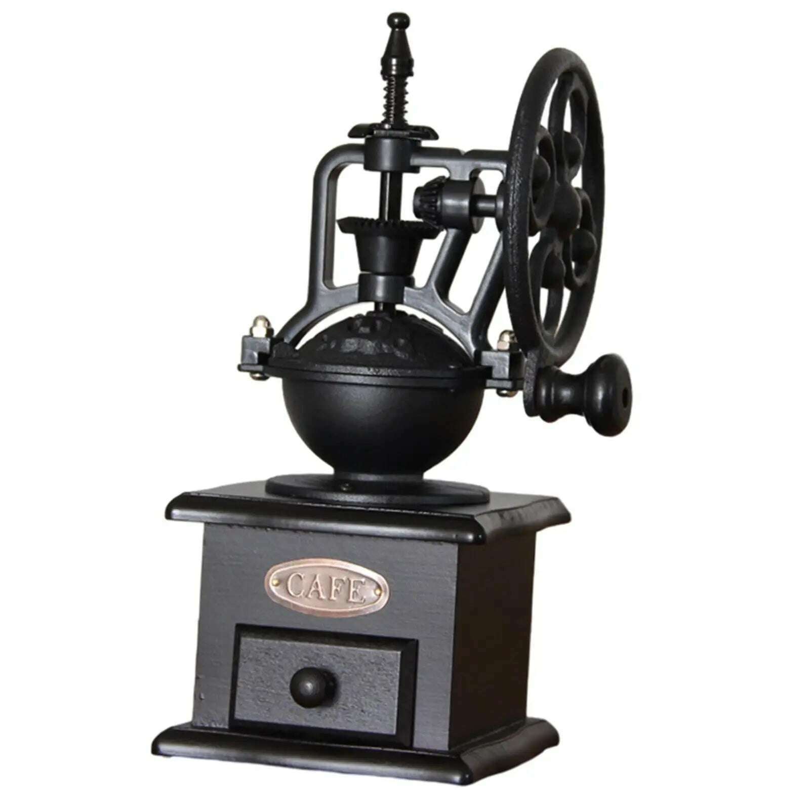 KIMLUD, Vintage Hand Crank Coffee Grinders Portable Multipurpose Durable Coffee Bean Mill Grinding for Camping Kitchen Home Cafe Picnic, KIMLUD Womens Clothes