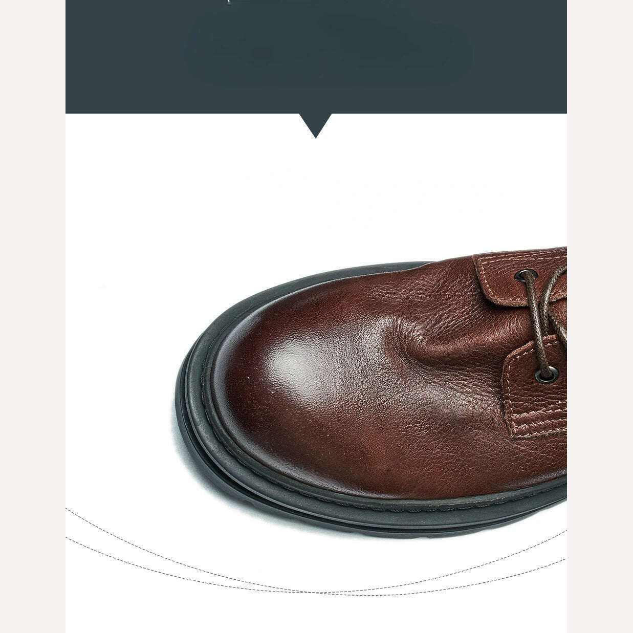 KIMLUD, Vintage Men's Genuine Leather Boots Luxury Brand Handmade 2023 Winter New Retro Designer Ankle Black Wedding Social Shoes Boots, KIMLUD Womens Clothes