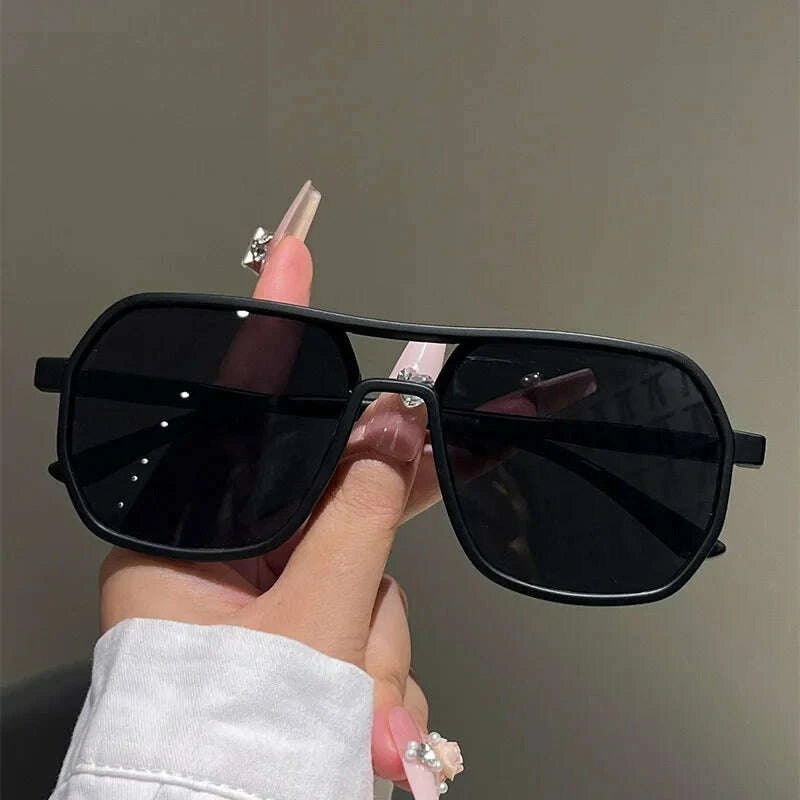 Vintage Square Sunglasses For Women Men Rectangle Sun Glasses Female Oval Eyewear Oculos De Sol for Male Female Eyeglasses