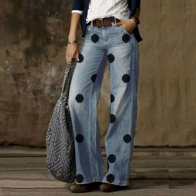 KIMLUD, Vintage Style Jeans Women Loose Wide Leg Trousers Fashion Harajuku Streetwear Straight Denim Pants, Light blue-BD / S, KIMLUD APPAREL - Womens Clothes