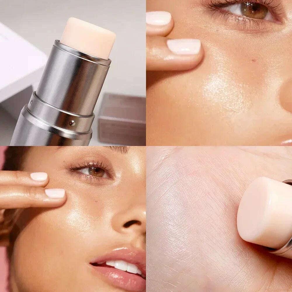 KIMLUD, Water Light Shimmer Highlighter Blush Stick Waterproof Face Contour Illuminator Lasting Brighten Face Contouring Rouge Cosmetics, KIMLUD Womens Clothes