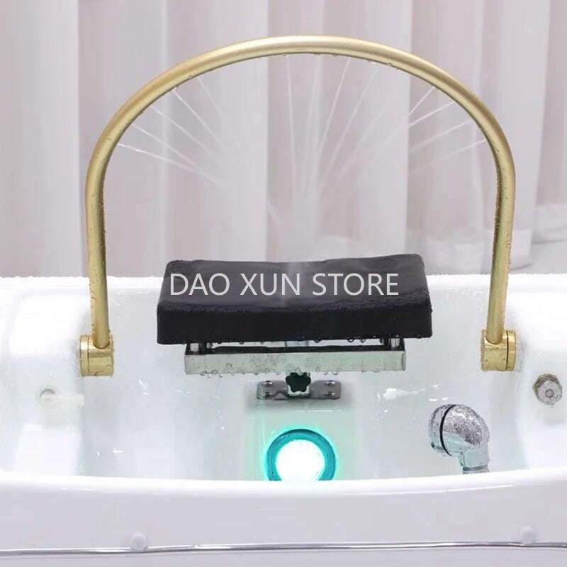 Water Tank Shampoo Wash Chair Move Steam Head Spa Water Circulation Head Hair Therapy Krzeslo Szampon Salon Equipment MQ50SC - KIMLUD