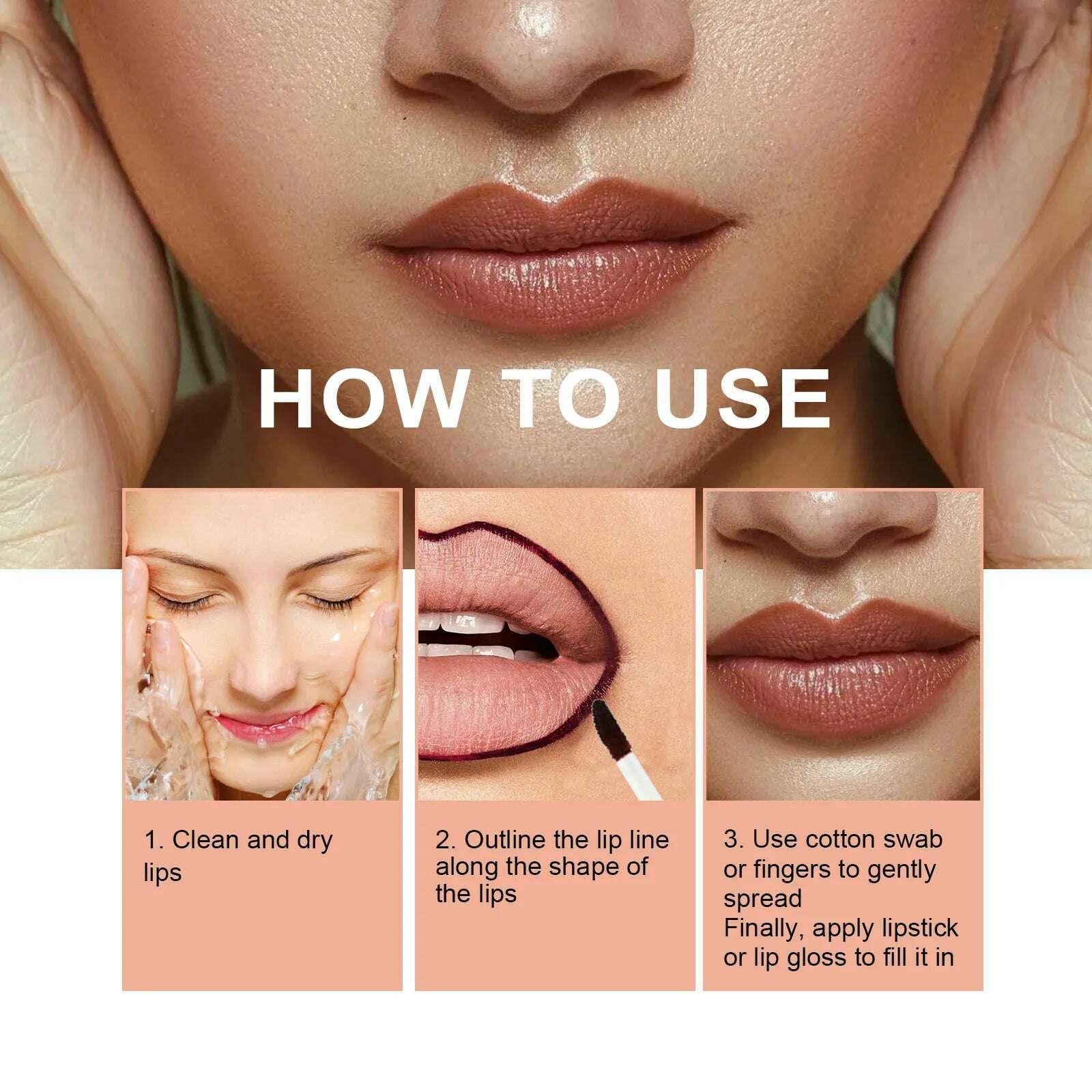 Waterproof Lip Liner Long Lasting Matte Sexy Plumper Peel off Lipliner Contour Tint Lipstick Charming Gloss Tatto Makeup Pencil - KIMLUD