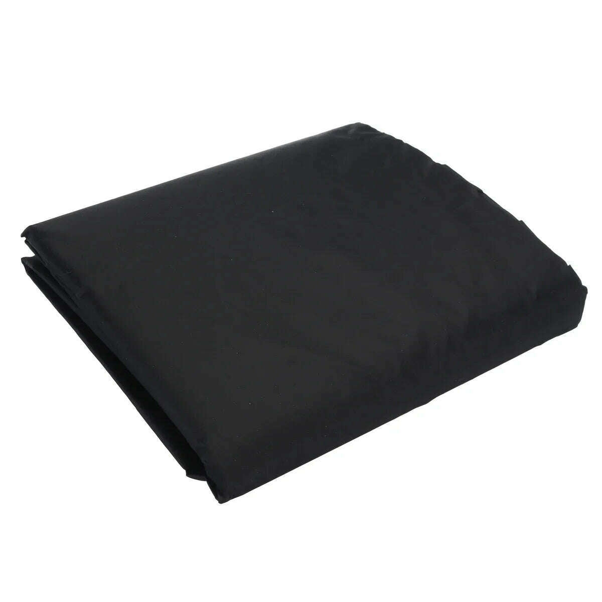 KIMLUD, Waterproof Patio Fire Pit Cover Black UV Protector Grill BBQ Shelter Outdoor Garden Yard Round BBQ Cover Canopy Furniture Covers, KIMLUD Womens Clothes