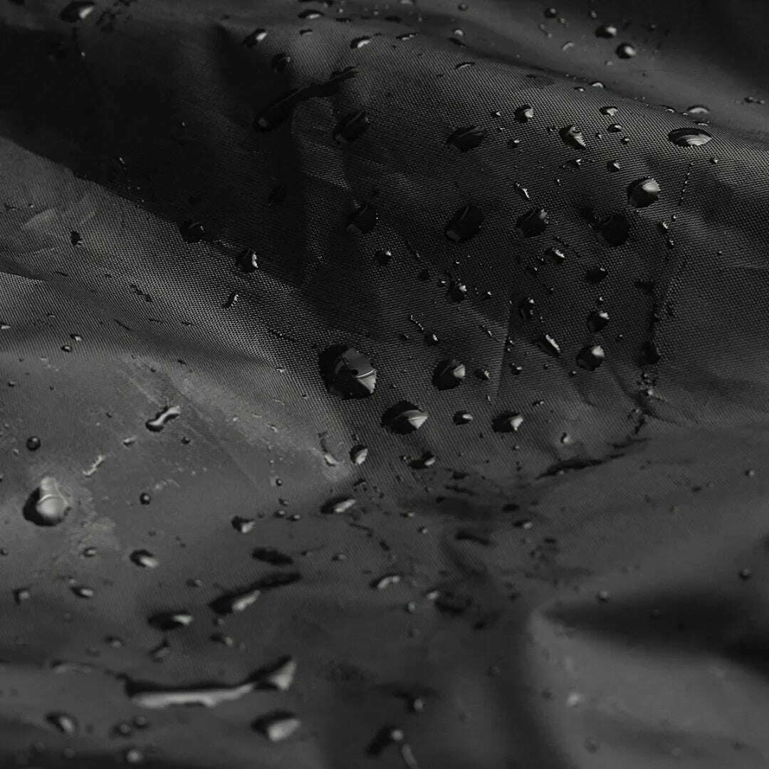 KIMLUD, Waterproof Patio Fire Pit Cover Black UV Protector Grill BBQ Shelter Outdoor Garden Yard Round BBQ Cover Canopy Furniture Covers, KIMLUD Womens Clothes