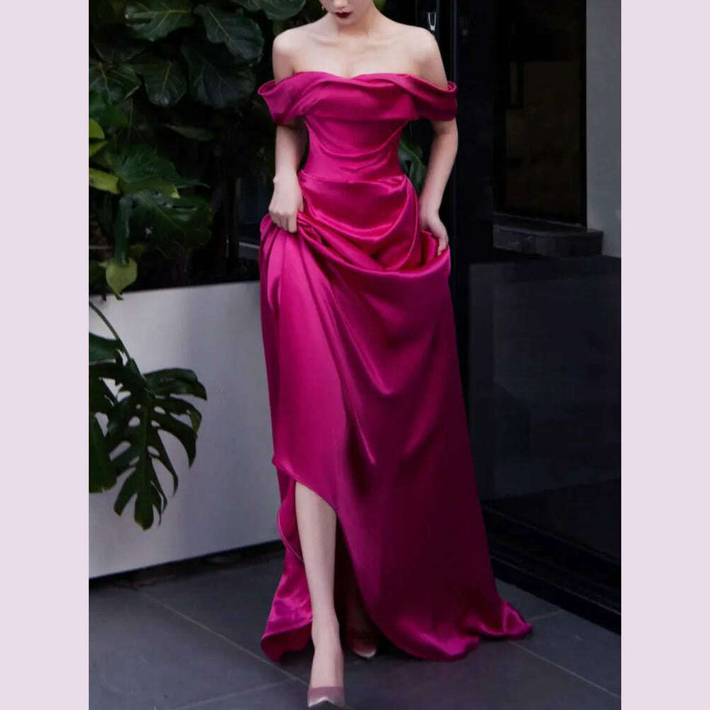 Wedding Elegant Party Dresses for Women 2023 Autumn Casual Evening Kor