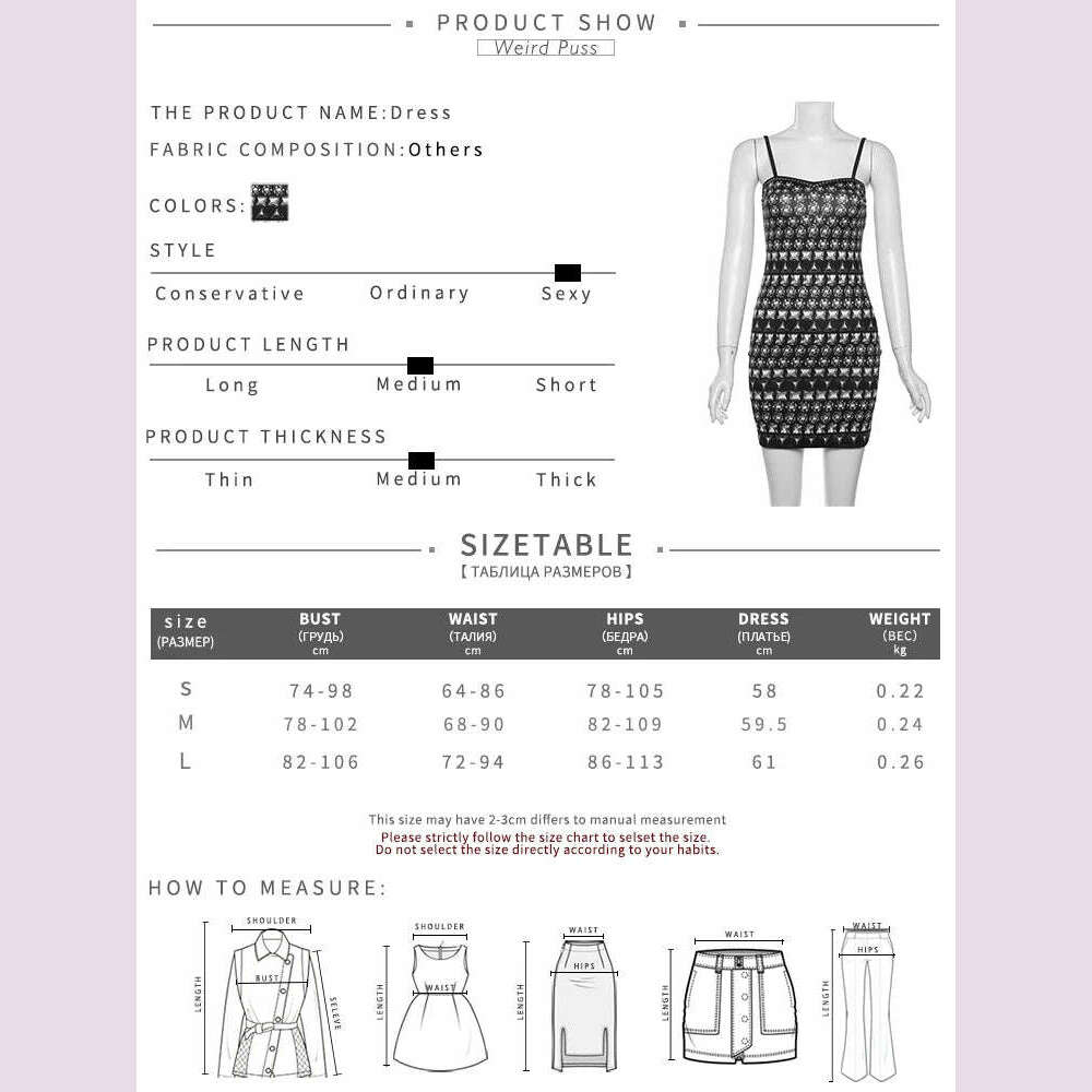 KIMLUD, Weird Puss Sling Straps Women Dress Contrast Color Print Sleeveless Slim Fit Mini Bodycon Sexy Midnight Clubwear Streetwear Robe, KIMLUD Womens Clothes