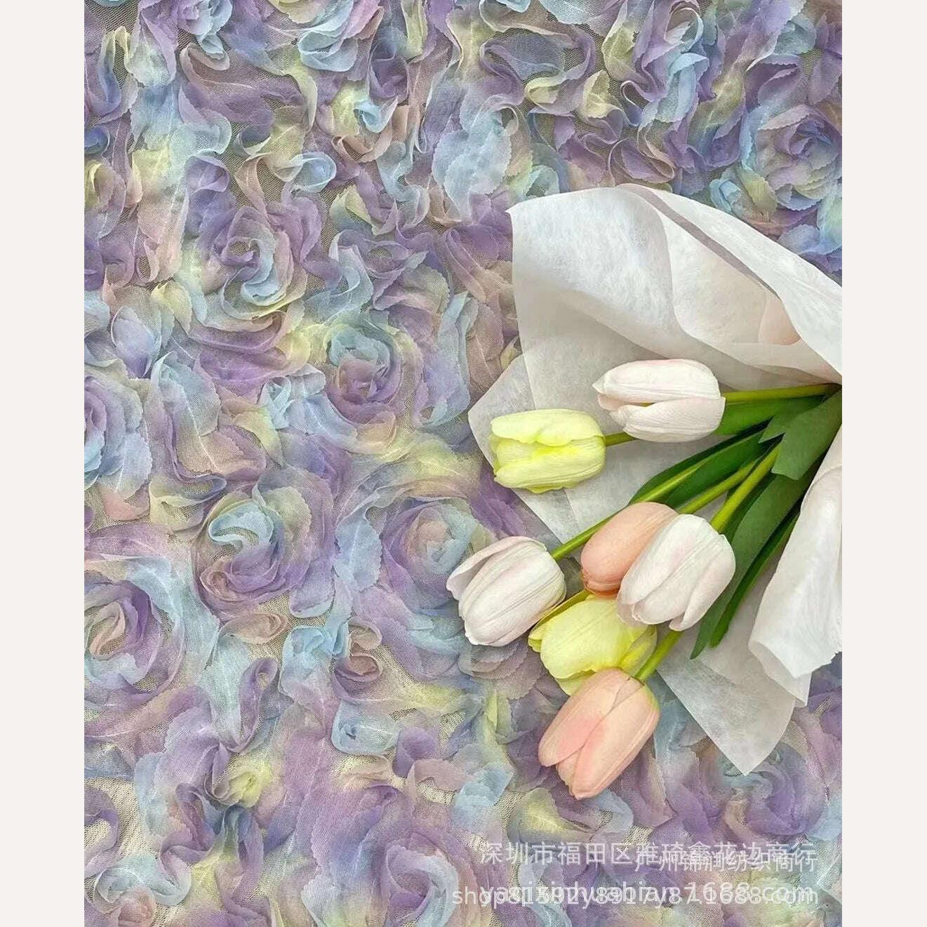 KIMLUD, WEIYIN Custom Size Prom Dress Strapless Women 2024 New 3D Roseleaf Fashion Evening Gowns formal occasion dresses, KIMLUD Womens Clothes