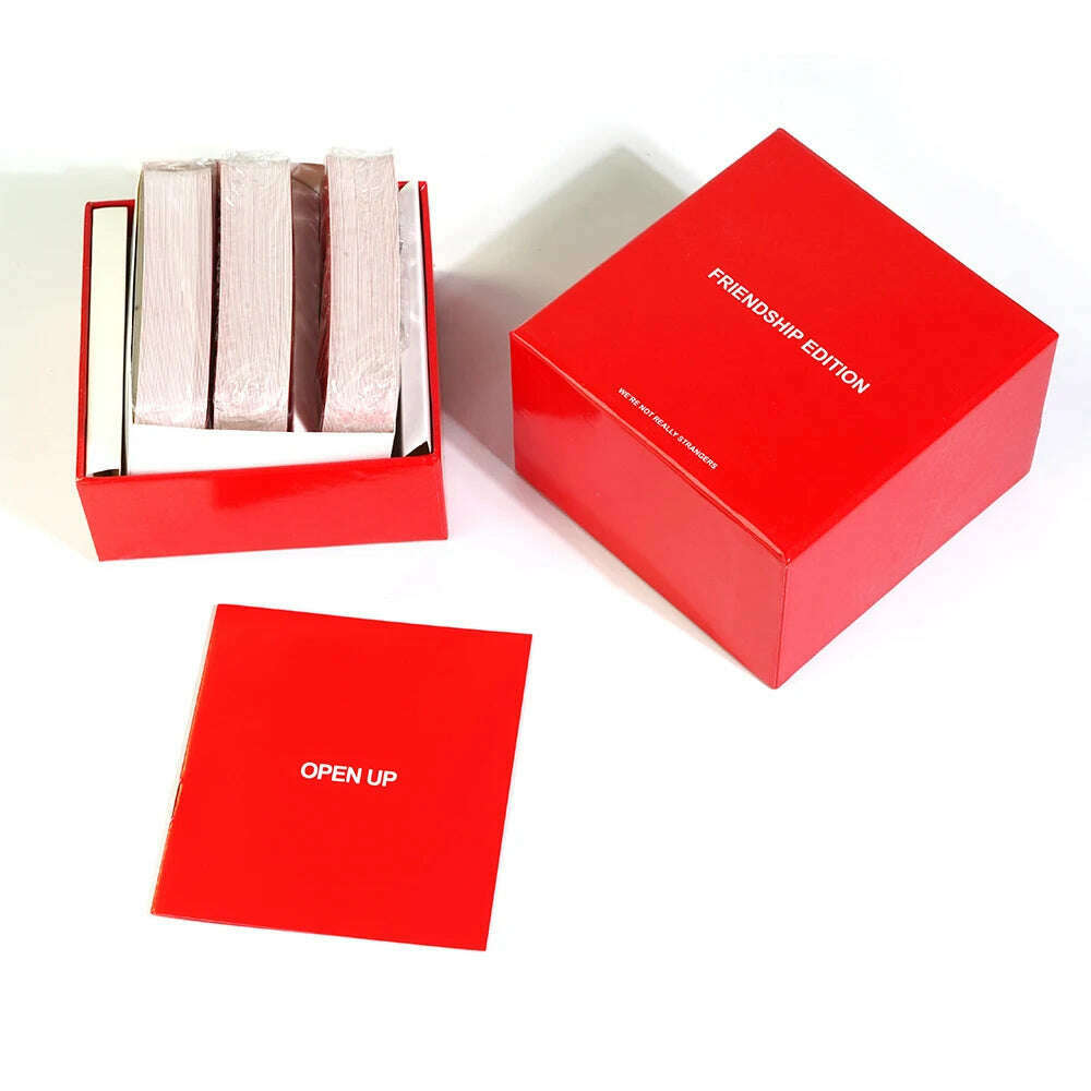 KIMLUD, We're Not Really Strangers Friendship Edition Card Game - an Interactive Adult Card Game and Icebreaker Board Game, KIMLUD Womens Clothes