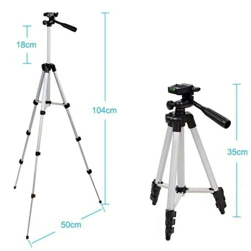 KIMLUD, WF-3110A Phone Tripod Stand 40inch Universal Phone Camera Tripod for iPhone Samsung Canon Nikon DSLR SLR Aluminum Travel Tripod, KIMLUD Womens Clothes