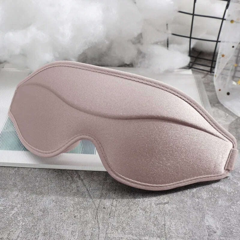 KIMLUD, Wholesale 3D Sleep Mask 100% Blockout Light Eye Cover for Men Women Adjustable Strap Travel Nap Comfort Sleeping Eyeshade 10pcs, Grain surface C 10p, KIMLUD APPAREL - Womens Clothes
