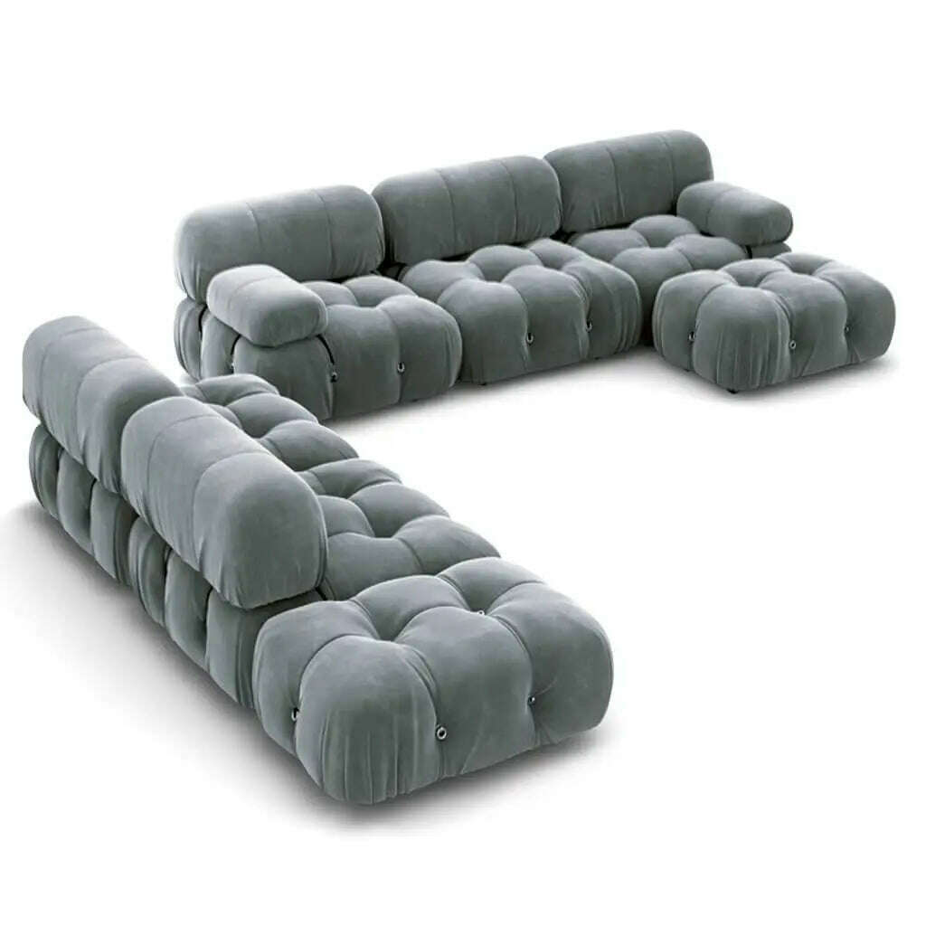 KIMLUD, Wholesale Green Velvet Chesterfield Sofa Modern Luxury Fabric Couch Home Sofa Set Living Room Furniture, KIMLUD Womens ClothesKIMLUD, Wholesale Green Velvet Chesterfield Sofa Modern Luxury Fabric Couch Home Sofa Set Living Room Furniture, SKY BLUE / One Seat / CHINA, KIMLUD APPAREL - Womens Clothes