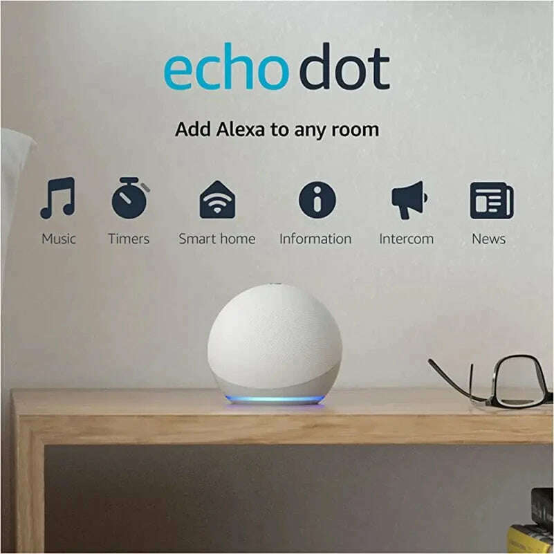KIMLUD, Wholesale Smart Speakers Home Amplifier Alexa Voice Google Home Assistant All-new Echo Dot Home Theatre, KIMLUD Womens Clothes