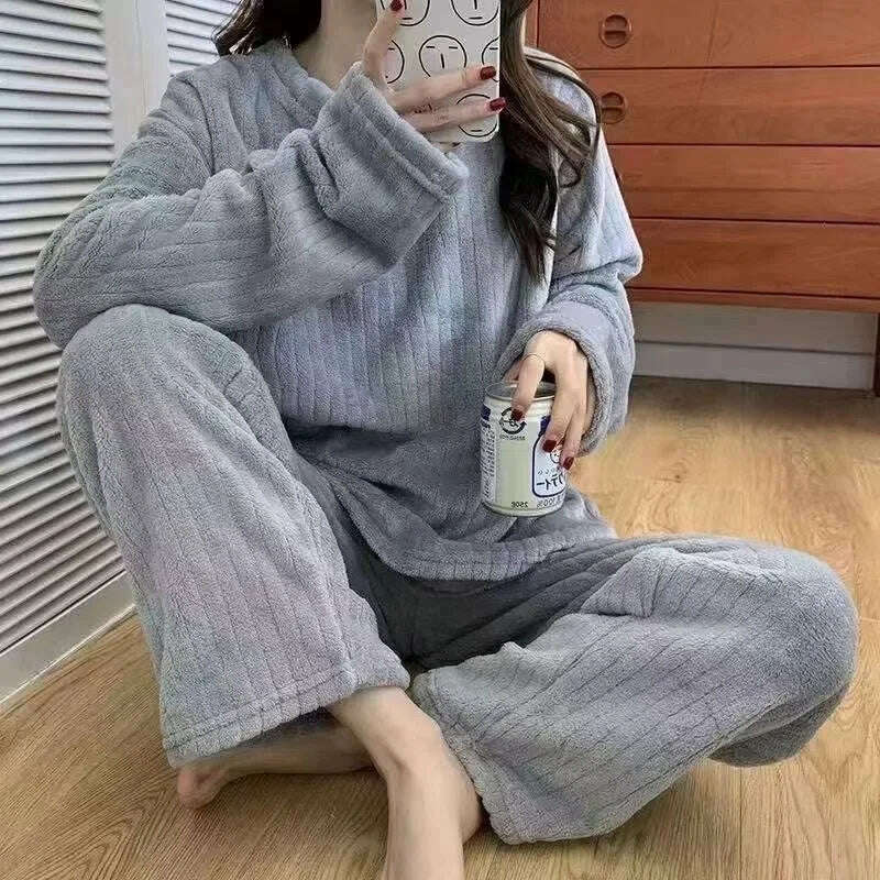 KIMLUD, Winter Hoodies Sweatshirt Women Men Pullover Fleece Giant TV Oversized Blanket with Long Flannel Sleeves, B0859-grey / One Size, KIMLUD APPAREL - Womens Clothes
