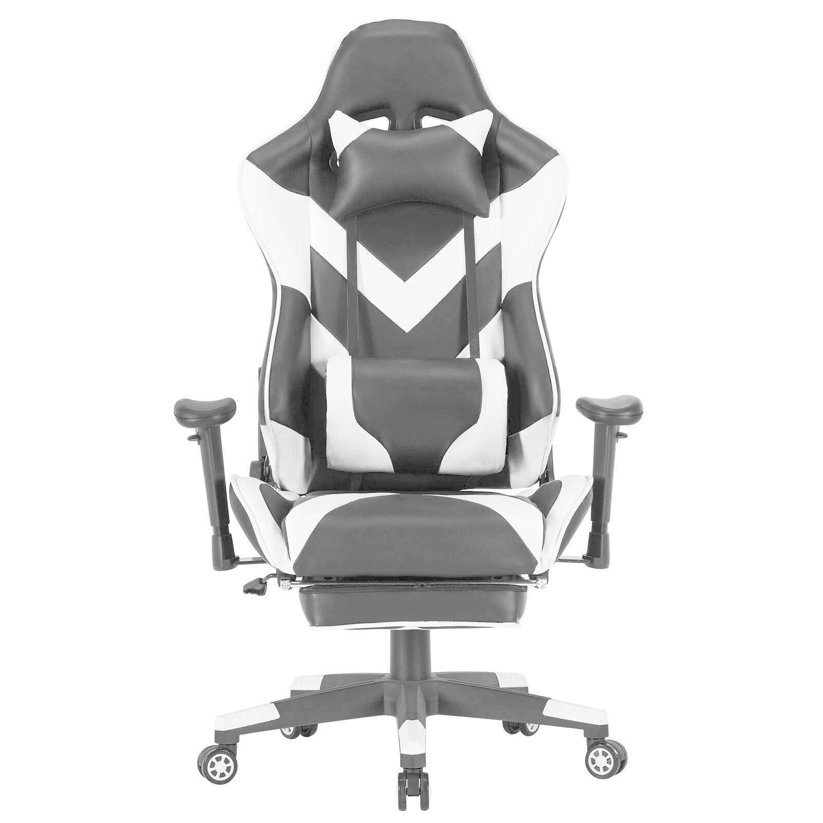 KIMLUD, WOLTU Swivel Computer Desk Office Chair Racing Gaming Chair Faux Leather Seat with 155°Tilt Reclining Lumbar Cushion Relaxing, KIMLUD Womens Clothes