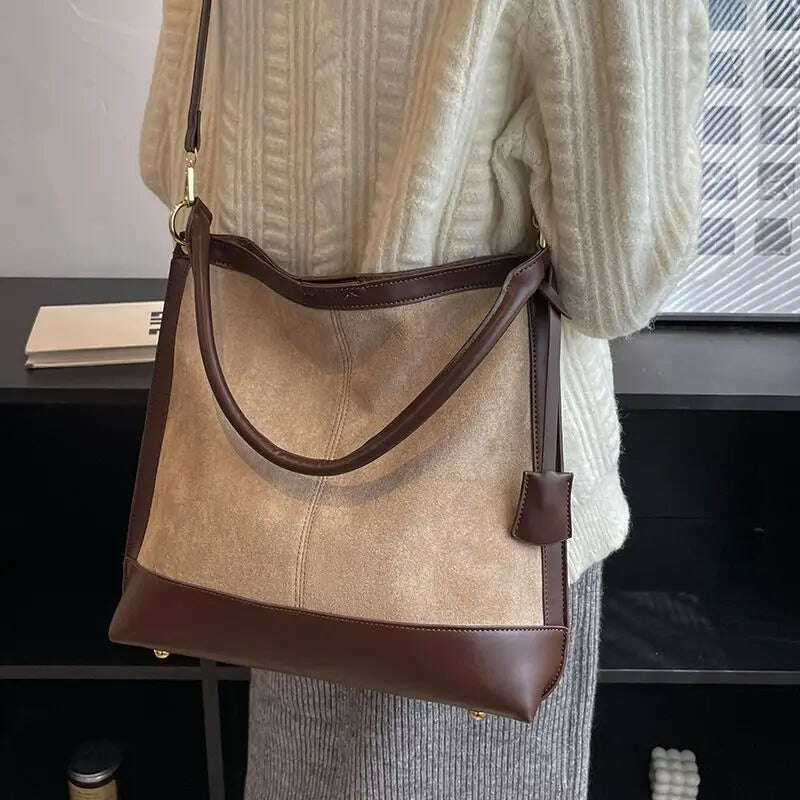 KIMLUD, Woman Shoulder Bag Bags For Women The Tote Bag Crossbody Bag Women Big Bag Women Handbags Clutch Bags For Women Messenger Bags, KIMLUD Womens Clothes