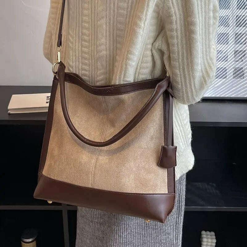 KIMLUD, Woman Shoulder Bag Bags For Women The Tote Bag Crossbody Bag Women Big Bag Women Handbags Clutch Bags For Women Messenger Bags, KIMLUD Womens Clothes