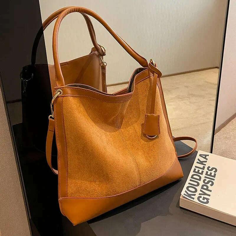 KIMLUD, Woman Shoulder Bag Bags For Women The Tote Bag Crossbody Bag Women Big Bag Women Handbags Clutch Bags For Women Messenger Bags, KIMLUD Womens Clothes