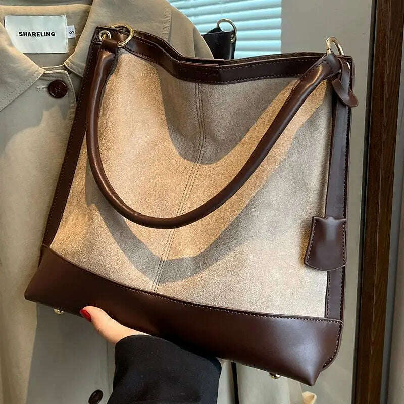KIMLUD, Woman Shoulder Bag Bags For Women The Tote Bag Crossbody Bag Women Big Bag Women Handbags Clutch Bags For Women Messenger Bags, KIMLUD Womens Clothes