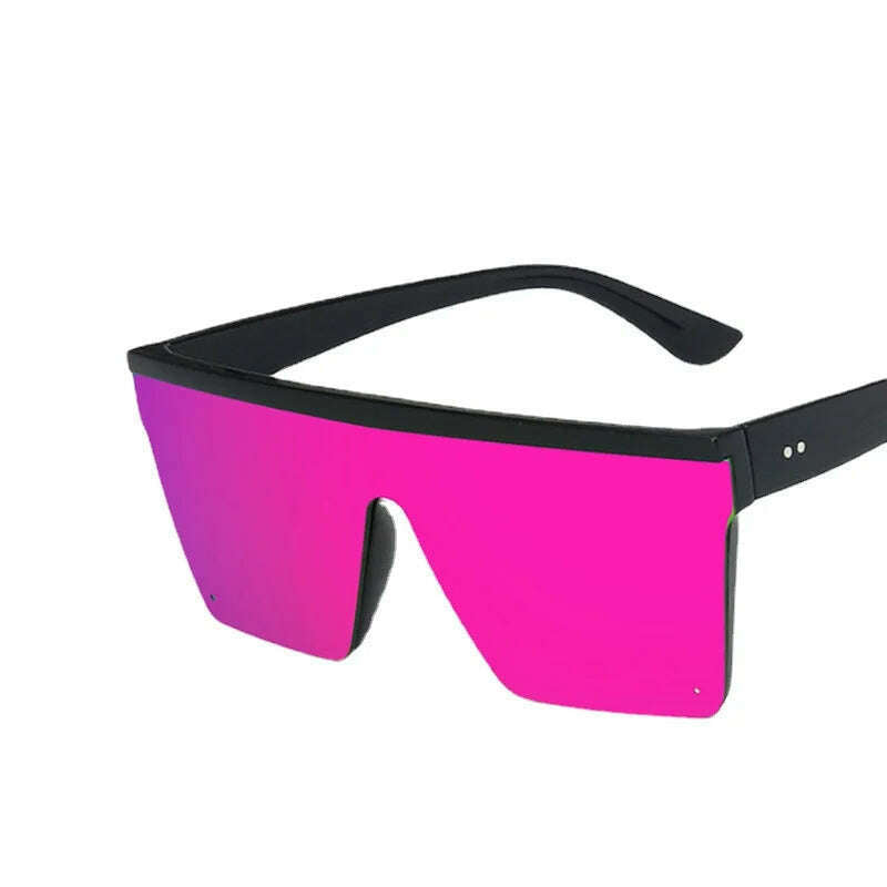 KIMLUD, Women Oversized Square Sunglasses Men Vintage Big Frame Rectangle Sun Glasses Street Photo Driving Eyewear UV400 Gafas De Sol, C1 / As shown in the figu, KIMLUD APPAREL - Womens Clothes