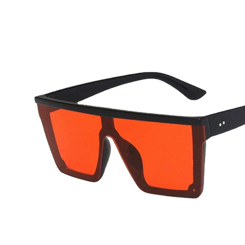 KIMLUD, Women Oversized Square Sunglasses Men Vintage Big Frame Rectangle Sun Glasses Street Photo Driving Eyewear UV400 Gafas De Sol, C10 / As shown in the figu, KIMLUD APPAREL - Womens Clothes