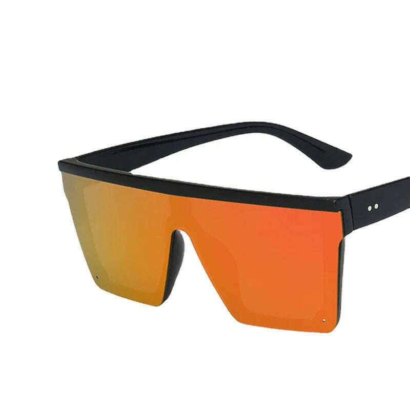 KIMLUD, Women Oversized Square Sunglasses Men Vintage Big Frame Rectangle Sun Glasses Street Photo Driving Eyewear UV400 Gafas De Sol, C9 / As shown in the figu, KIMLUD APPAREL - Womens Clothes