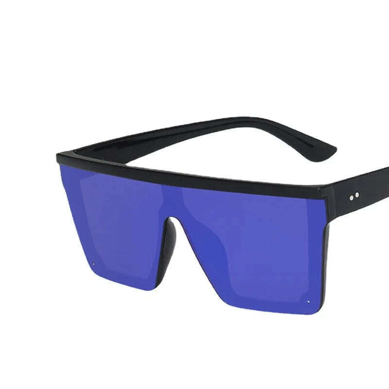 KIMLUD, Women Oversized Square Sunglasses Men Vintage Big Frame Rectangle Sun Glasses Street Photo Driving Eyewear UV400 Gafas De Sol, C5 / As shown in the figu, KIMLUD APPAREL - Womens Clothes