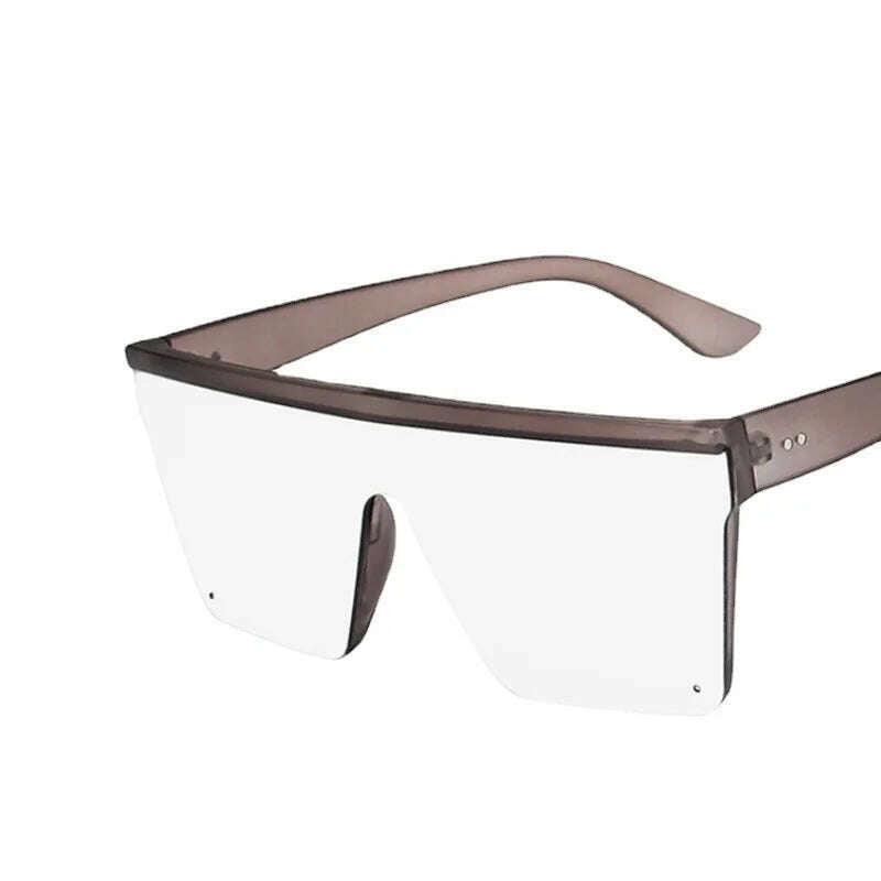 KIMLUD, Women Oversized Square Sunglasses Men Vintage Big Frame Rectangle Sun Glasses Street Photo Driving Eyewear UV400 Gafas De Sol, C4 / As shown in the figu, KIMLUD APPAREL - Womens Clothes