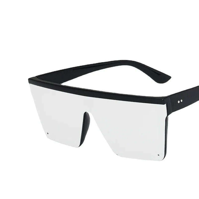 KIMLUD, Women Oversized Square Sunglasses Men Vintage Big Frame Rectangle Sun Glasses Street Photo Driving Eyewear UV400 Gafas De Sol, C3 / As shown in the figu, KIMLUD APPAREL - Womens Clothes