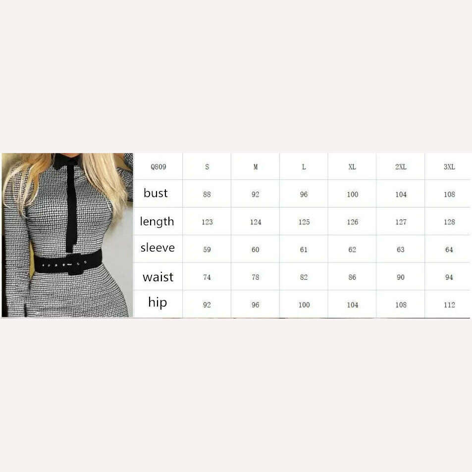 KIMLUD, Women Spring Autumn 3D Winter Slim Befree Maxi Dress Belt Sexy Full Long Sleeve Boho Party Elegant Dresses, KIMLUD Womens Clothes
