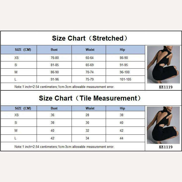 KIMLUD, Women Summer Sexy Turtleneck Backless Heart Black Mini Bodycon Bandage Dress 2022 Elegant Party Stage Performance Dress, KIMLUD Womens Clothes