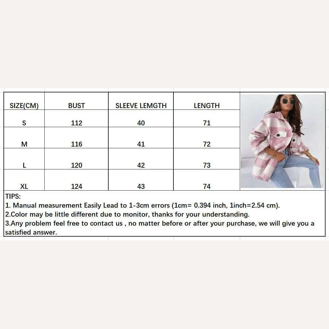 KIMLUD, Women Vintage Plaid Shirt Button UP Oversize Shirt Spring Autumn Chic Ladies Loose Shirt Elegant Female Outfits Girls, KIMLUD Womens Clothes
