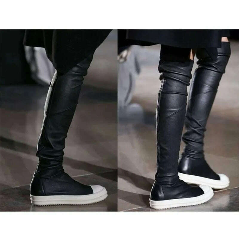 Women's Boots Plus Size Boots Over Knee Boots Casual Flats Women's Sneakers Women's Shoes - KIMLUD