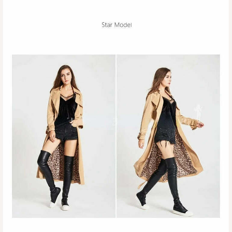 Women's Boots Plus Size Boots Over Knee Boots Casual Flats Women's Sneakers Women's Shoes - KIMLUD