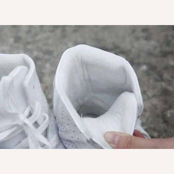 KIMLUD, Womens Shoes White High Top Designer Luxury women Sneakers Spring Summer Casual Fashion Shoes Woman Ankle Boots for Women, KIMLUD Womens Clothes