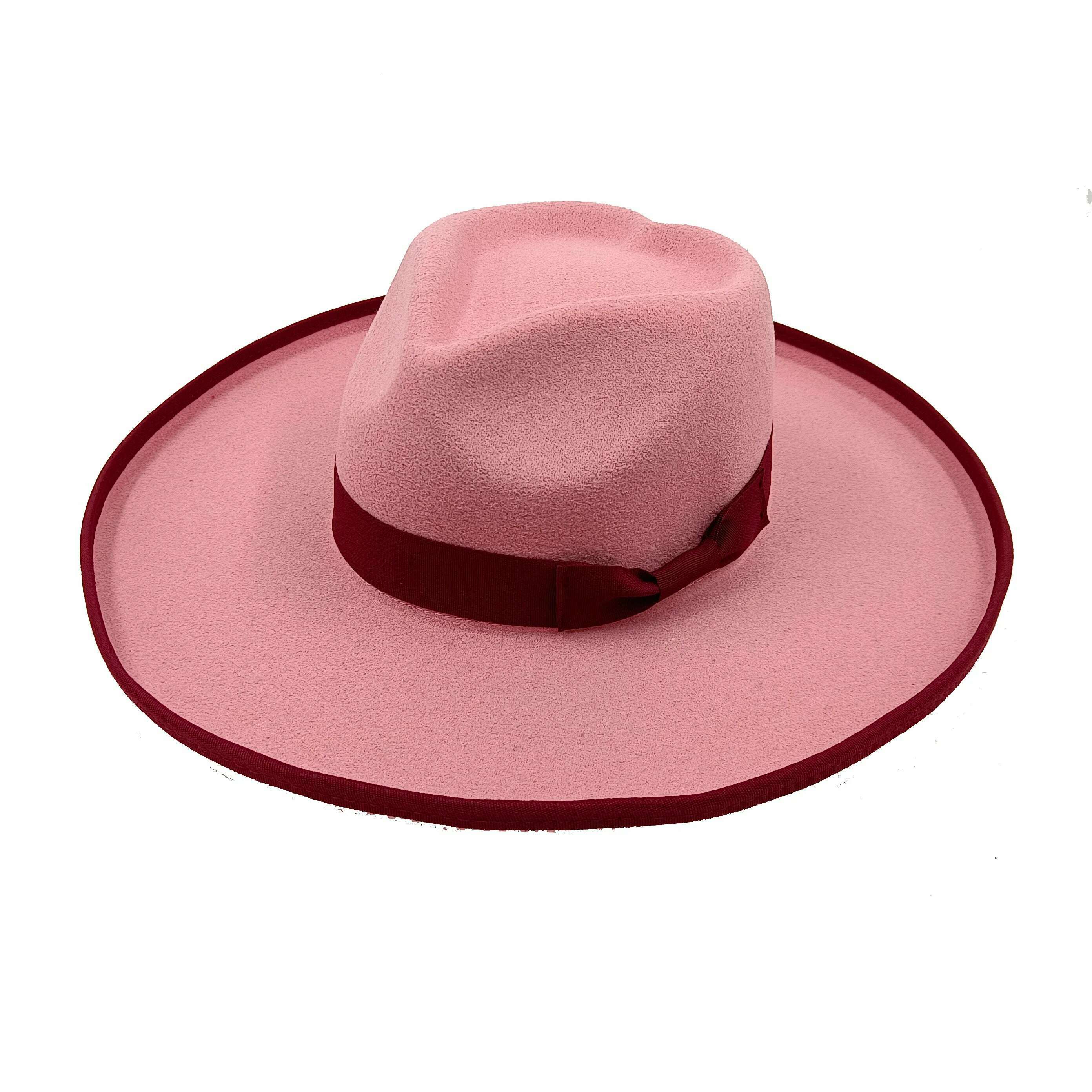 wool fedora for women men fedoras lady hat two toned felt church hat unisex bowknot jazz hat for men and women wholesale price - KIMLUD