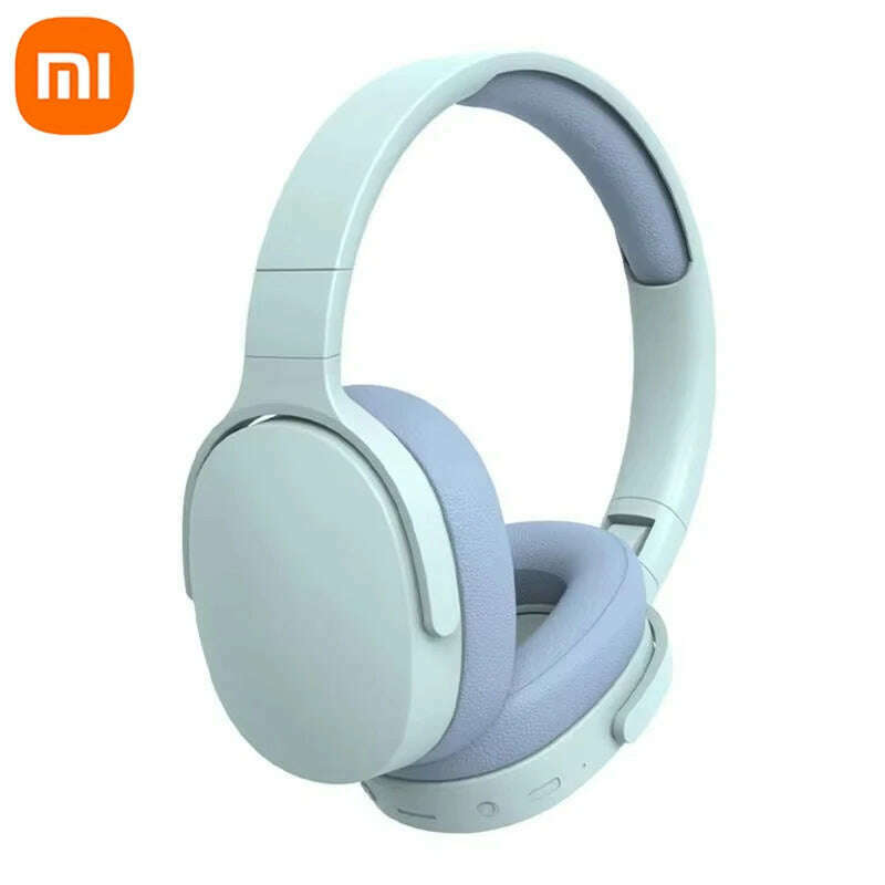 KIMLUD, Xiaomi Original P2961 Wireless Headphones Bluetooth 5.3 Earphone Stereo HIFI Headset Game Earbuds With Mic For Samsung iPhone, wathet, KIMLUD APPAREL - Womens Clothes