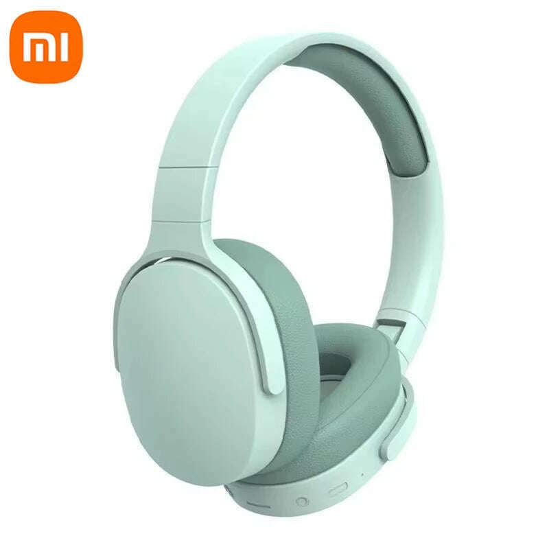 KIMLUD, Xiaomi Original P2961 Wireless Headphones Bluetooth 5.3 Earphone Stereo HIFI Headset Game Earbuds With Mic For Samsung iPhone, Mint Green, KIMLUD APPAREL - Womens Clothes