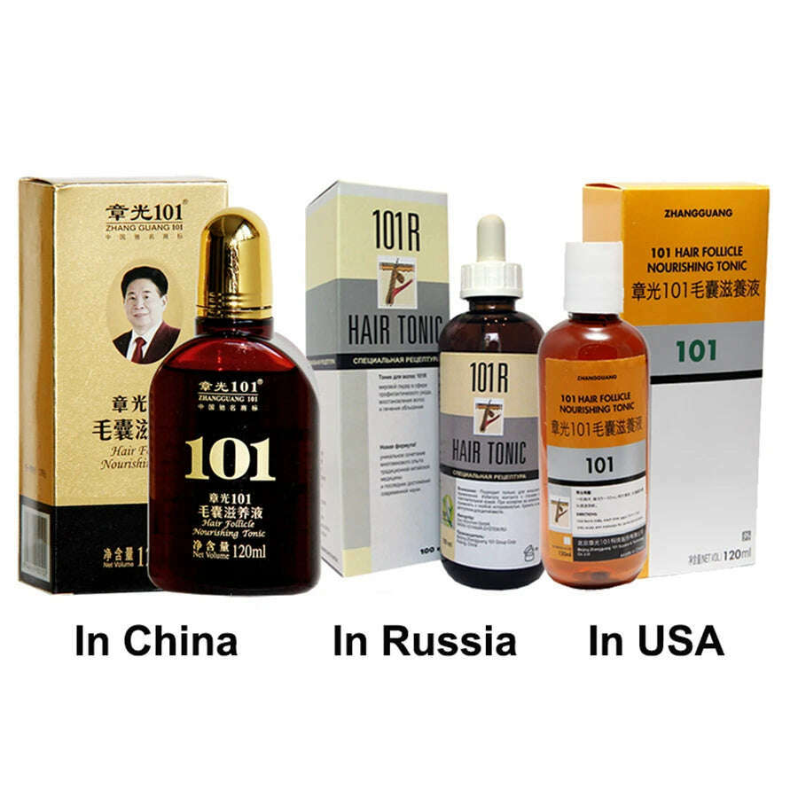Zhangguang 101 Hair follicle nourishing tonic strong hair regrowth product Hair Regain Tonic Beard growth hair loss product - KIMLUD