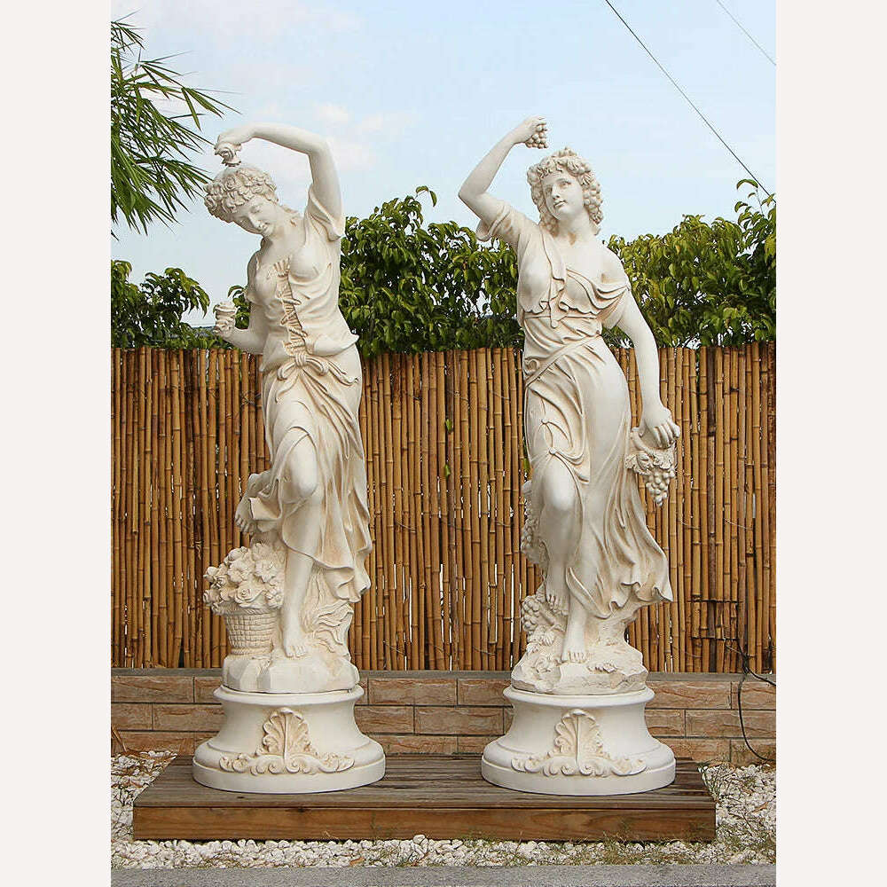 KIMLUD, zq Retro Angel Decoration Home Garden Garden Wedding Landscape Spring, Summer, Autumn and Winter Sculpture, KIMLUD Womens Clothes