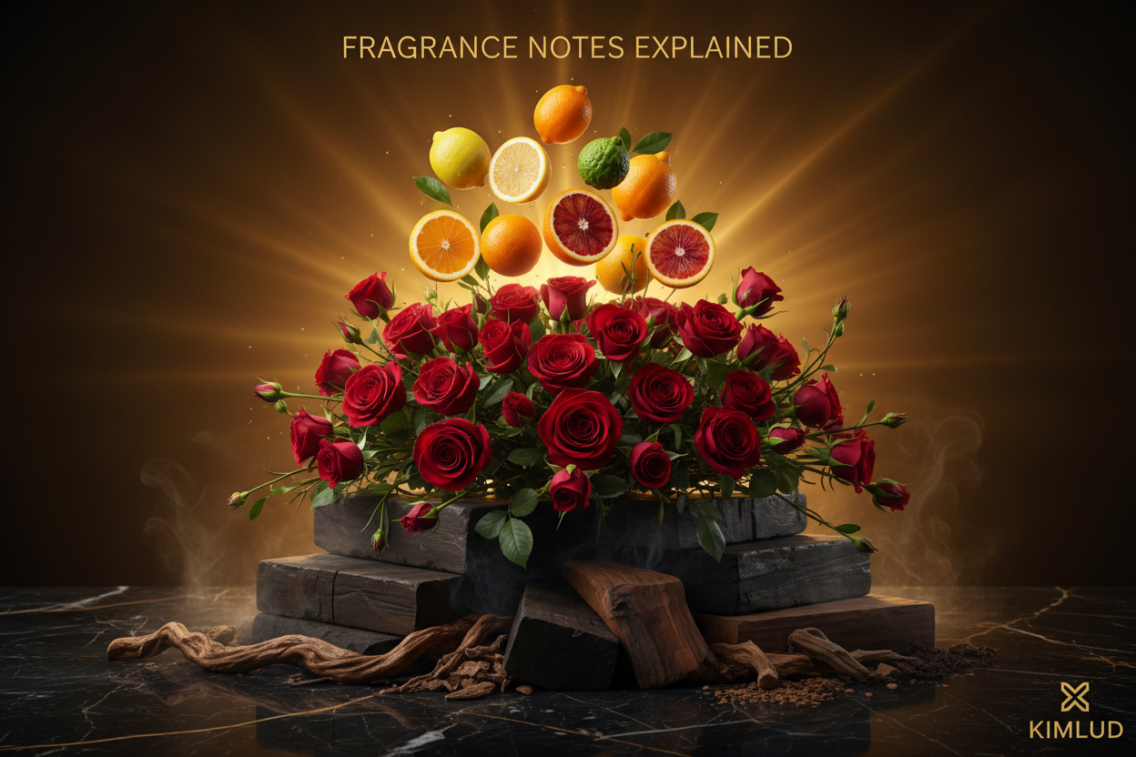 Fragrance Notes Explained: Top, Heart and Base Notes | KIMLUD