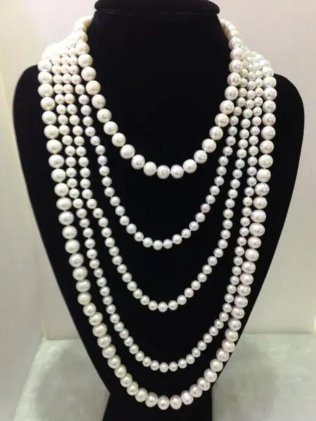 Pearl Necklace: Style Chic Sautoir De Perles