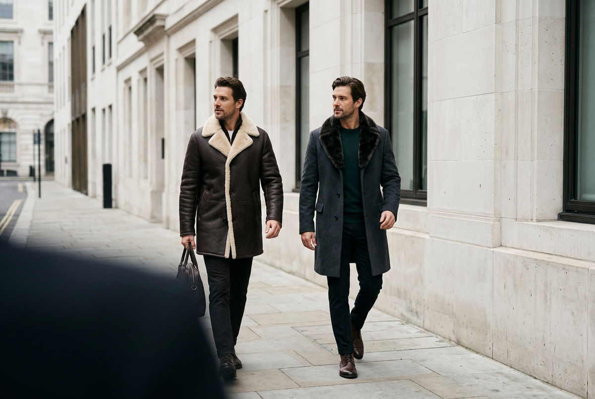 MEN'S COATS & FUR JACKETS