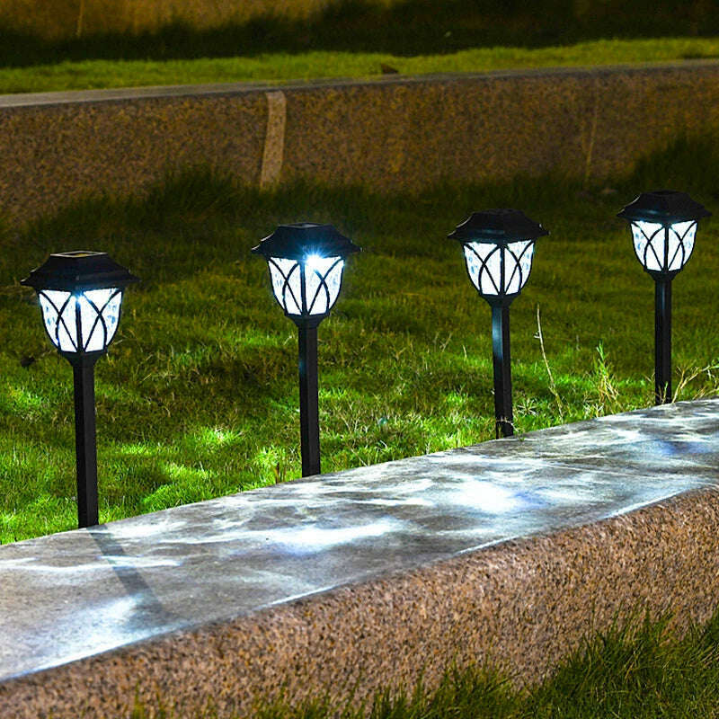 KIMLUD, 10 Pack Solar Yard Lights Bright Lawn Lights Outdoor Waterproof Led Solar Pathway Lights Landscape Path Lights, KIMLUD Womens Clothes