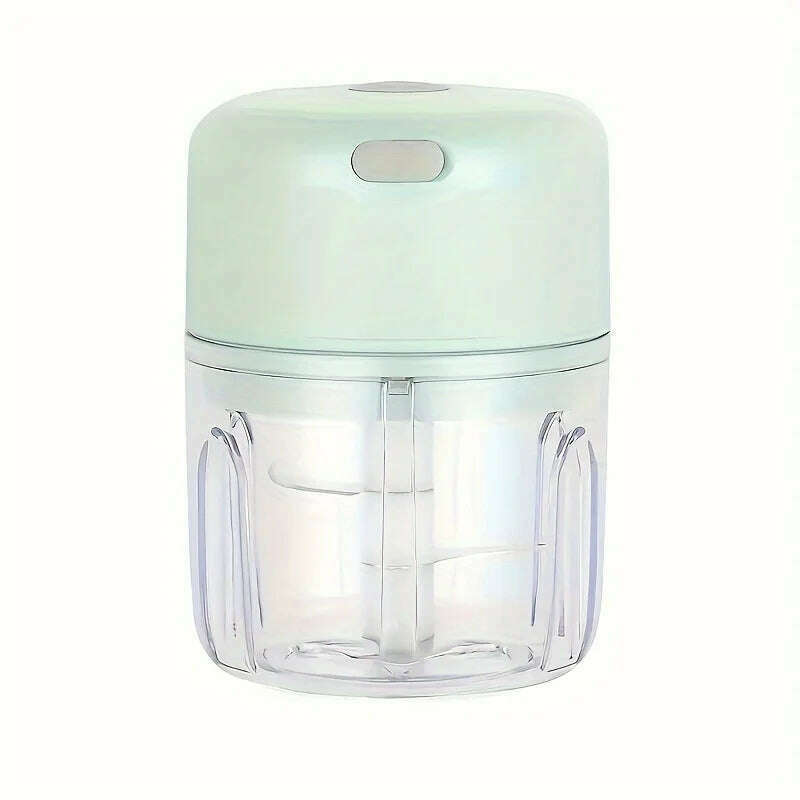 100/250ml Wireless Electric Garlic Masher Vegetable Fruit Cutter Kitchen Gadgets for Home USB Portable Food Crusher Meat Grinder - KIMLUD