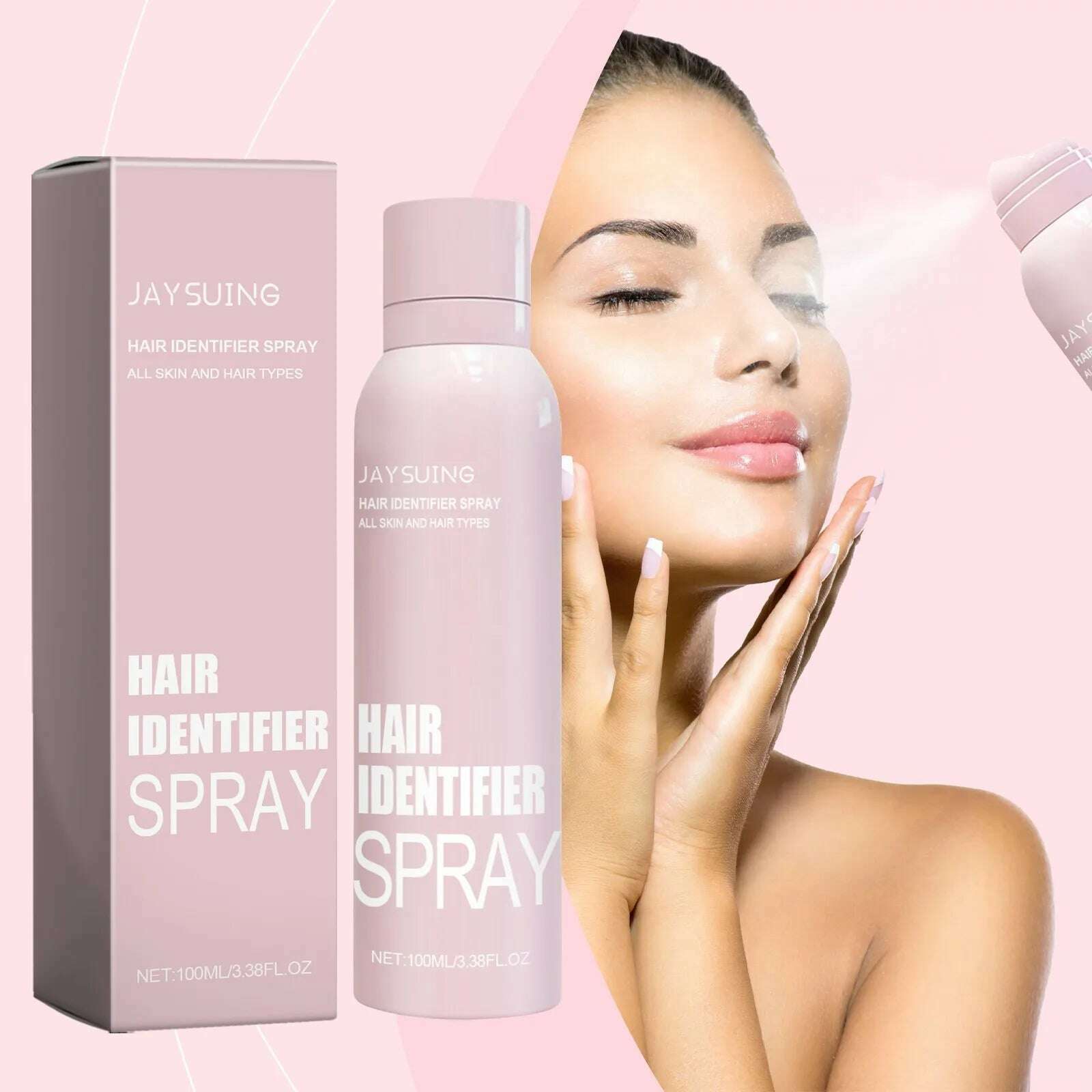 KIMLUD, 100ml Hair Identifier Spray For Face Dermaplaning to Show Facial Hair-Facial Hair Identifier Spray Face Hair Identifier Spray, KIMLUD Womens Clothes