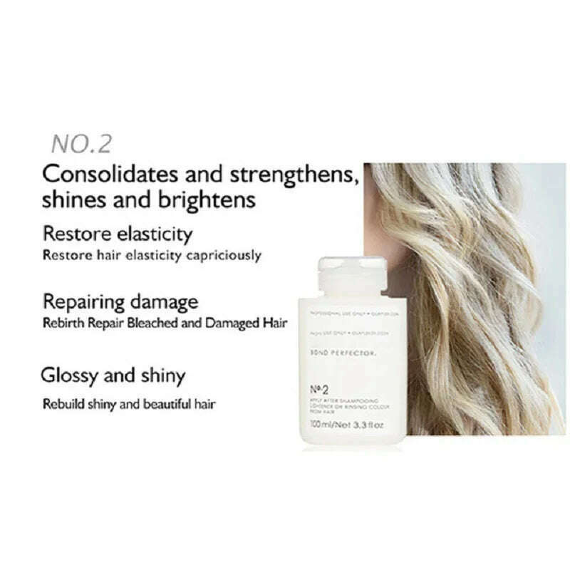 KIMLUD, 100ml NO.1-8 Repairing Hair Mask Anti Break Hair Split Oil Control Moisture Hair Conditioner Original Hair Care Product 2024, No.2 100ml, KIMLUD APPAREL - Womens Clothes