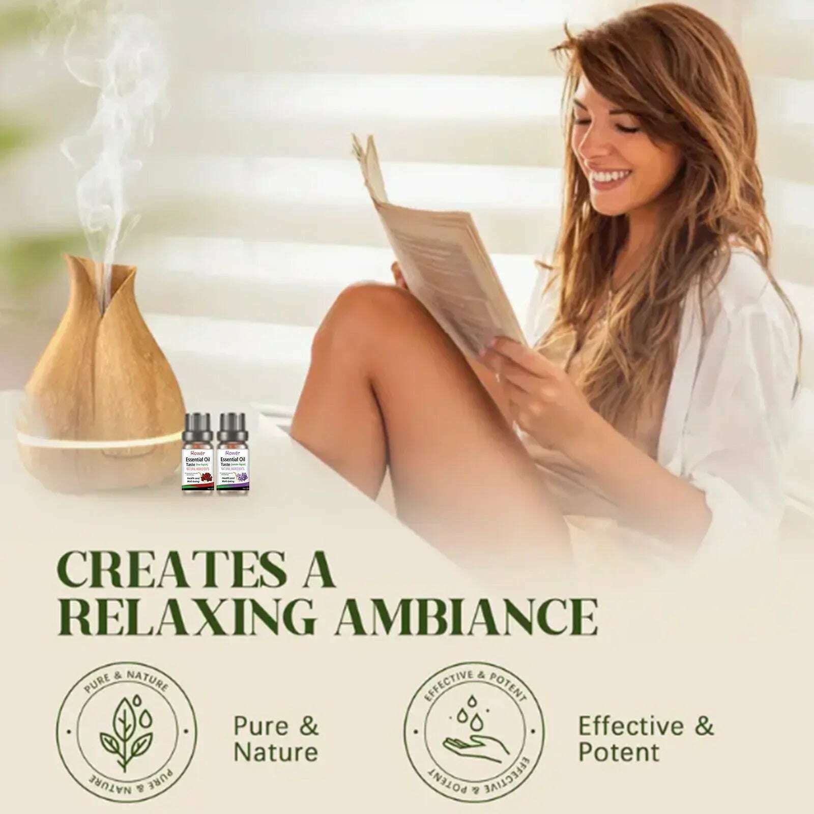 KIMLUD, 10ml Water Soluble Aromatherapy Essential Oil Humidifier Diffuser Essential Oil Home Fragrance Products Reed Diffuser Oils, KIMLUD Womens Clothes